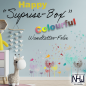 Mobile Preview: Wandtattoo Happy "Surprise-Box" Colourful, 20 Blatt je 30cm x 50cm